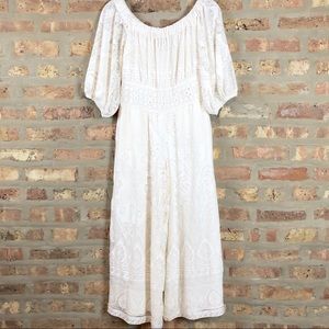 Anthro Farm Rio Elliot Off Shoulder Jumpsuit NWT